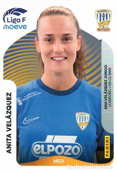 Cromos de f&uacute;tbol: CROMO PANINI LIGA FEMENINA F 2025-26 (25 - 26) - N&ordm; 15 - ANITA VEL&Aacute;ZQUEZ - ALHAMA EL POZO
