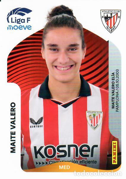 Cromos de f&uacute;tbol: CROMO PANINI LIGA FEMENINA F 2025-26 (25 - 26) - N&ordm; 33 - MAITE VALERO - ATHLETIC BILBAO