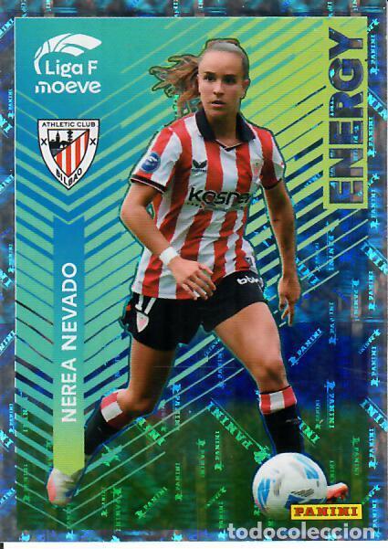 Cromos de f&uacute;tbol: CROMO PANINI LIGA FEMENINA F 2025-26 (25 - 26) - ENERGY N&ordm; 350 - NEREA NEVADO - ATHLETIC BILBAO