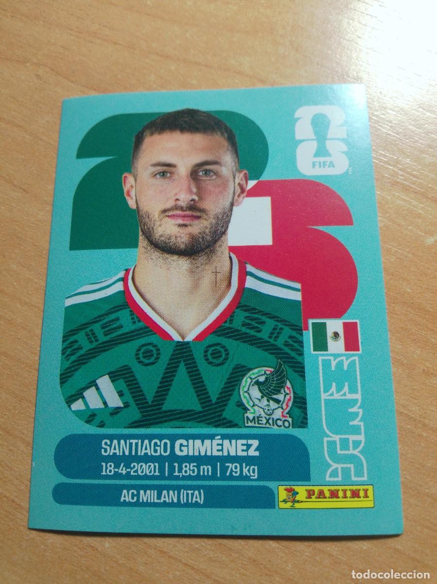 Cromos de f&uacute;tbol: SANTIAGO GIMENEZ MEXICO MEX 16 FIFA MUNDIAL 2026 WORLD CUP NUEVO