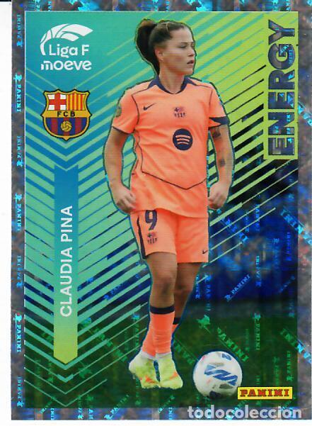 Cromos de f&uacute;tbol: CROMO PANINI LIGA FEMENINA F 2025-26 (25 - 26) - ENERGY N&ordm; 336 - CLAUDIA PINA - BARCELONA