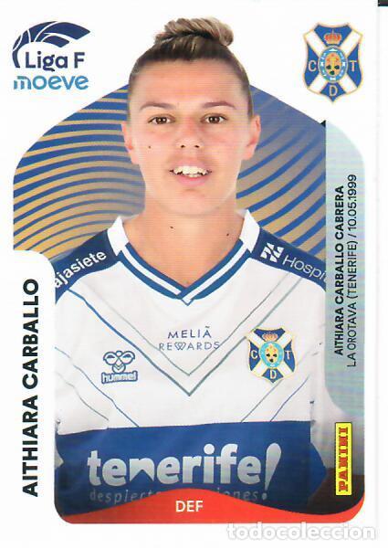Cromos de f&uacute;tbol: CROMO PANINI LIGA FEMENINA F 2025-26 (25 - 26) - N&ordm; 112 - AITHIARA CARBALLO - COSTA ADEJE TENERIFE
