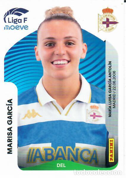 Cromos de f&uacute;tbol: CROMO PANINI LIGA FEMENINA F 2025-26 (25 - 26) - N&ordm; 140 - MARISA GARC&Iacute;A - DVO ABANCA LA CORU&Ntilde;A