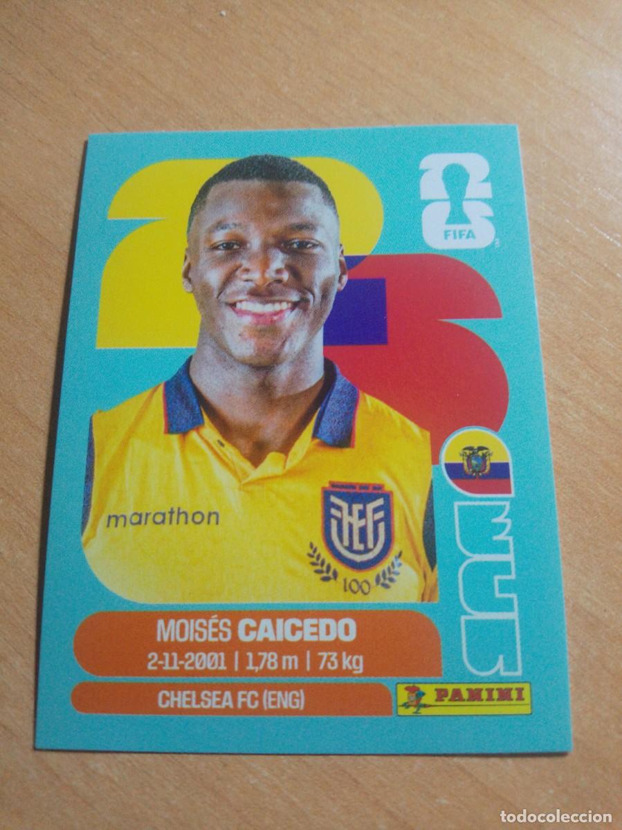 Cromos de f&uacute;tbol: ECU 9 CAICEDO ECUADOR MUNDIAL FIFA WORLD CUP 2026 26 PANINI STICKERS NUEVO