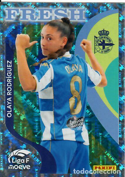 Cromos de f&uacute;tbol: CROMO PANINI LIGA FEMENINA F 2025-26 (25 - 26) - FRESH N&ordm; 378 - OLAYA RODR&Iacute;GUEZ - DEPORTIVO ABANCA