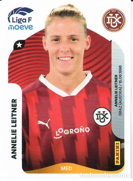 Figurine di Calcio: CROMO PANINI LIGA FEMENINA F 2025-26 (25 - 26) - N&ordm; 157 - ANNELIE LEITNER - DUX LOGRO&Ntilde;O
