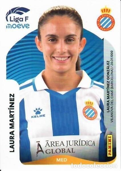 Cromos de f&uacute;tbol: CROMO PANINI LIGA FEMENINA F 2025-26 (25 - 26) - N&ordm; 196 - LAURA MART&Iacute;NEZ - ESPANYOL