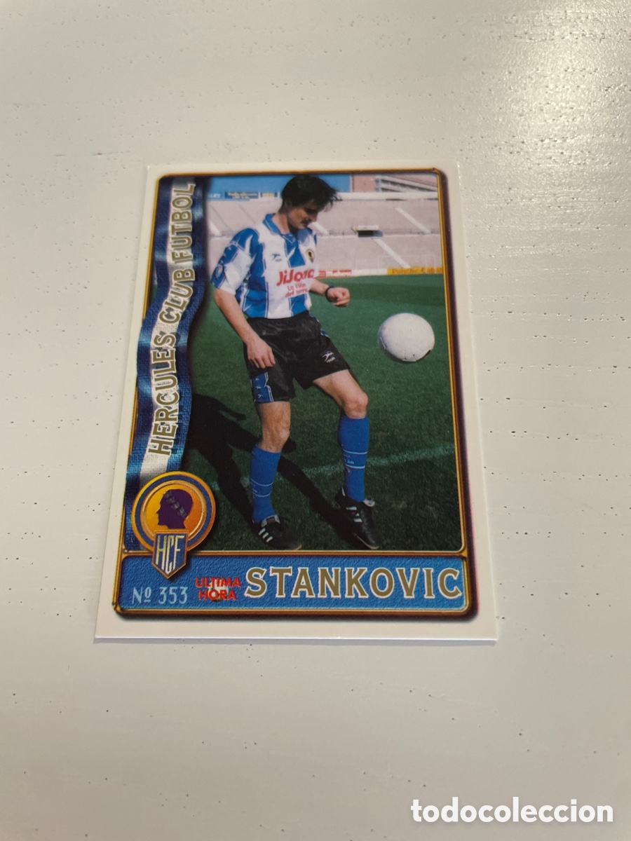 Cromos de f&uacute;tbol: FICHAS DE LA LIGA 96 97 353 STANKOVIC