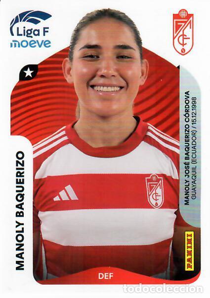 Cromos de f&uacute;tbol: CROMO PANINI LIGA FEMENINA F 2025-26 (25 - 26) - N&ordm; 211 - MANOLY BAQUERIZO - GRANADA