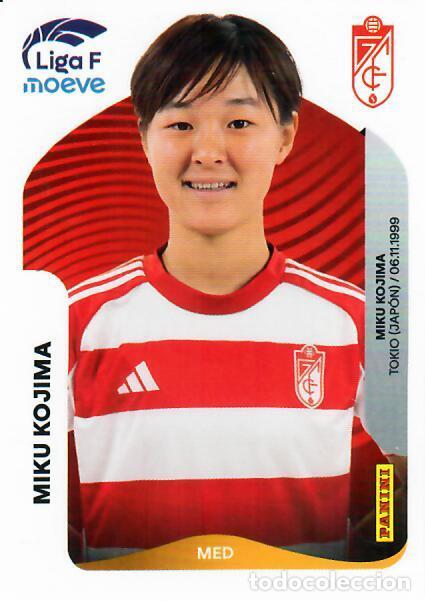 Cromos de f&uacute;tbol: CROMO PANINI LIGA FEMENINA F 2025-26 (25 - 26) - N&ordm; 213 - MIKU KOJIMA - GRANADA