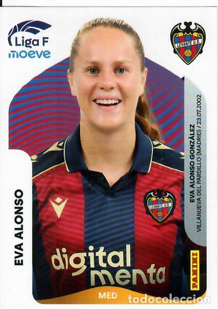 Cromos de f&uacute;tbol: CROMO PANINI LIGA FEMENINA F 2025-26 (25 - 26) - N&ordm; 233 - EVA ALONSO - LEVANTE