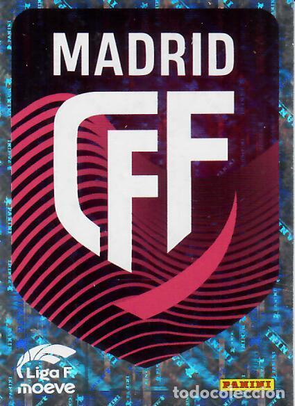 Cromos de f&uacute;tbol: CROMO PANINI LIGA FEMENINA F 2025-26 (25 - 26) - N&ordm; 242 - ESCUDO - MADRID CFF