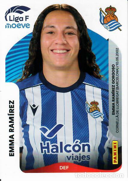 Cromos de f&uacute;tbol: CROMO PANINI LIGA FEMENINA F 2025-26 (25 - 26) - N&ordm; 286 - EMMA RAM&Iacute;REZ - REAL SOCIEDAD