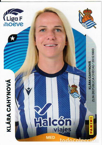 Cromos de f&uacute;tbol: CROMO PANINI LIGA FEMENINA F 2025-26 (25 - 26) - N&ordm; 293 - KL&Aacute;RA CAHYNOV&Aacute; - REAL SOCIEDAD