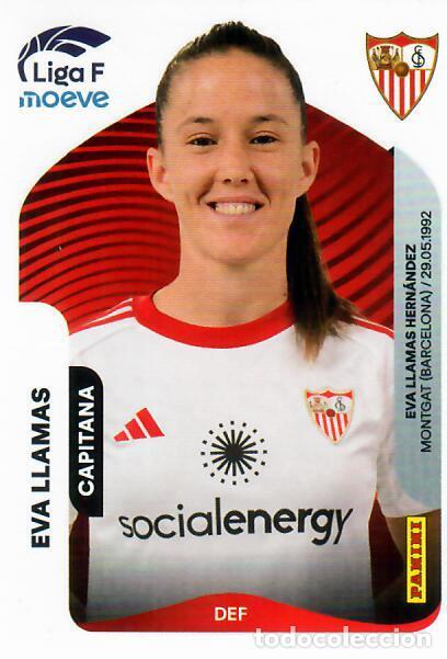 Cromos de f&uacute;tbol: CROMO PANINI LIGA FEMENINA F 2025-26 (25 - 26) - N&ordm; 307 - EVA LLAMAS - SEVILLA
