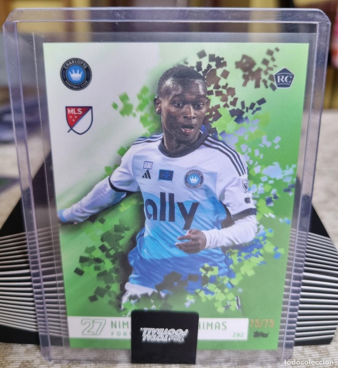 Cromos de f&uacute;tbol: BERCHIMAS /75 (Numerada) CHARLOTTE FC. Topps Total Football 2024 2025 24 25