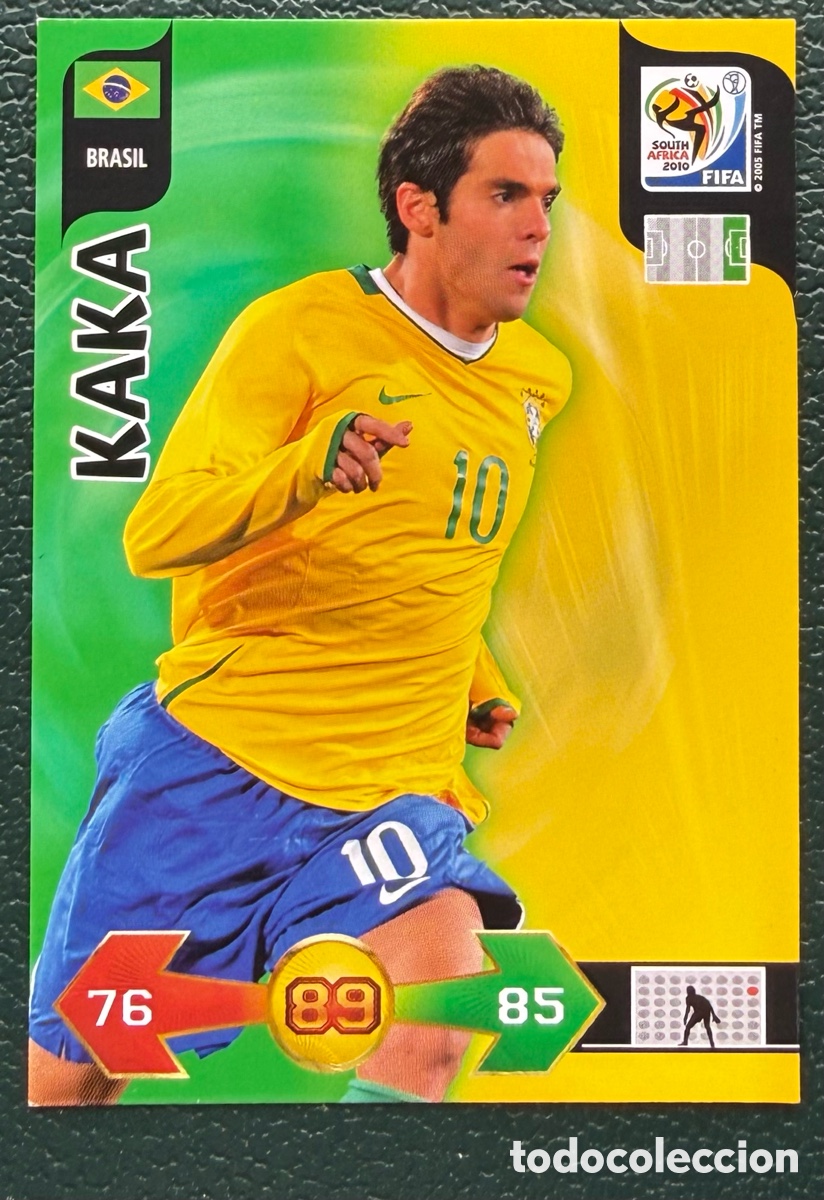 Fu&szlig;ball-Sticker: KAKA BRASIL FICHAS ALBUM ADRENALYN XL MUNDIAL SOUTH AFRICA 2010