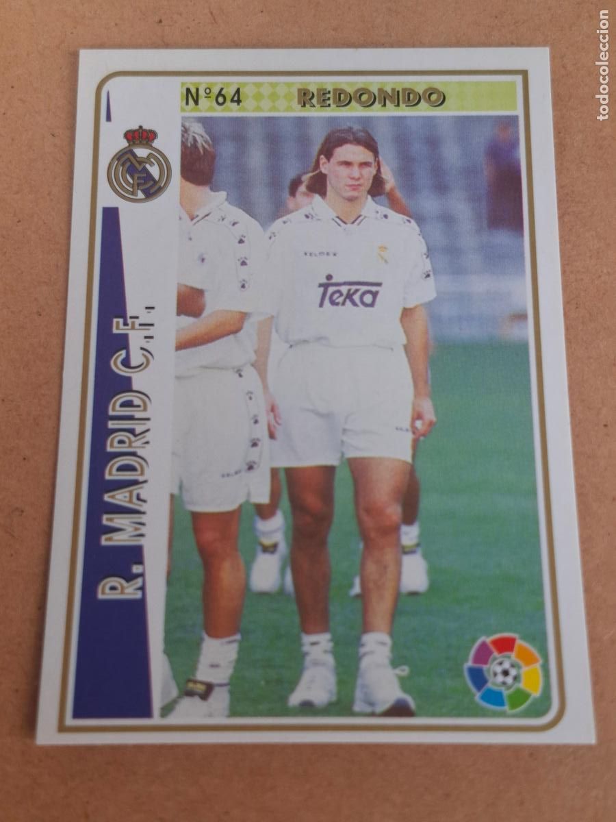 Cromos de f&uacute;tbol: MUNDICROMO 94 95 1994 1995 - 64 REDONDO - REAL MADRID - CP1
