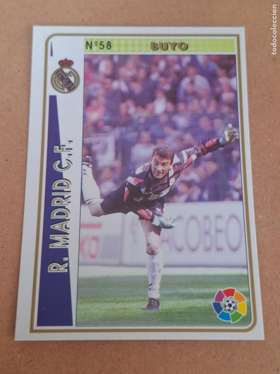 Cromos de f&uacute;tbol: MUNDICROMO 94 95 1994 1995 - 58 BUYO - REAL MADRID