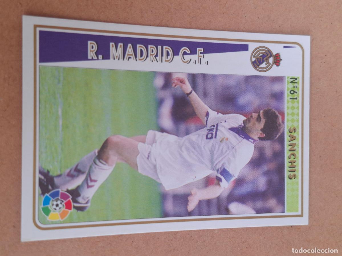 Cromos de f&uacute;tbol: MUNDICROMO 94 95 1994 1995 - 61 SANCH&Iacute;S - REAL MADRID