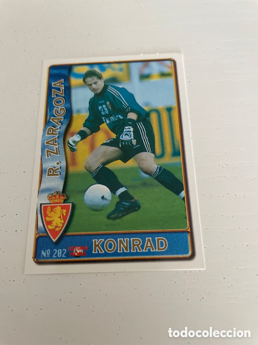 Cartes &agrave; collectionner de Football: FICHAS DE LA LIGA 96 97 202 KONRAD