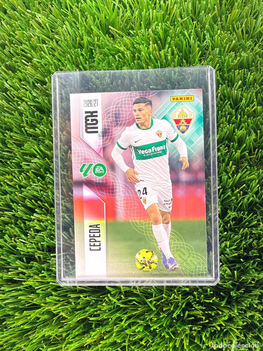 Cromos de f&uacute;tbol: N&ordm; 162 Cepeda Elche CF Megacracks 26 27