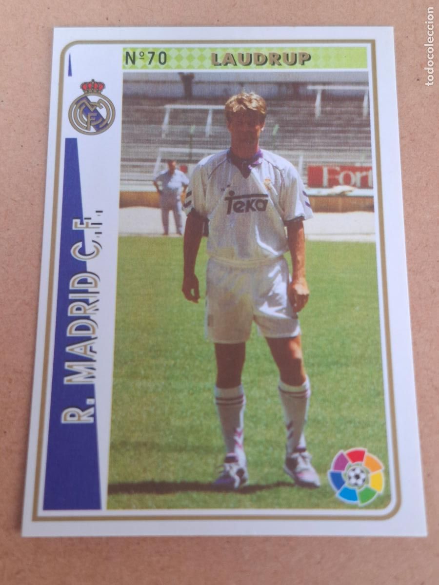 Cromos de f&uacute;tbol: MUNDICROMO 94 95 1994 1995 - 70 LAUDRUP - REAL MADRID