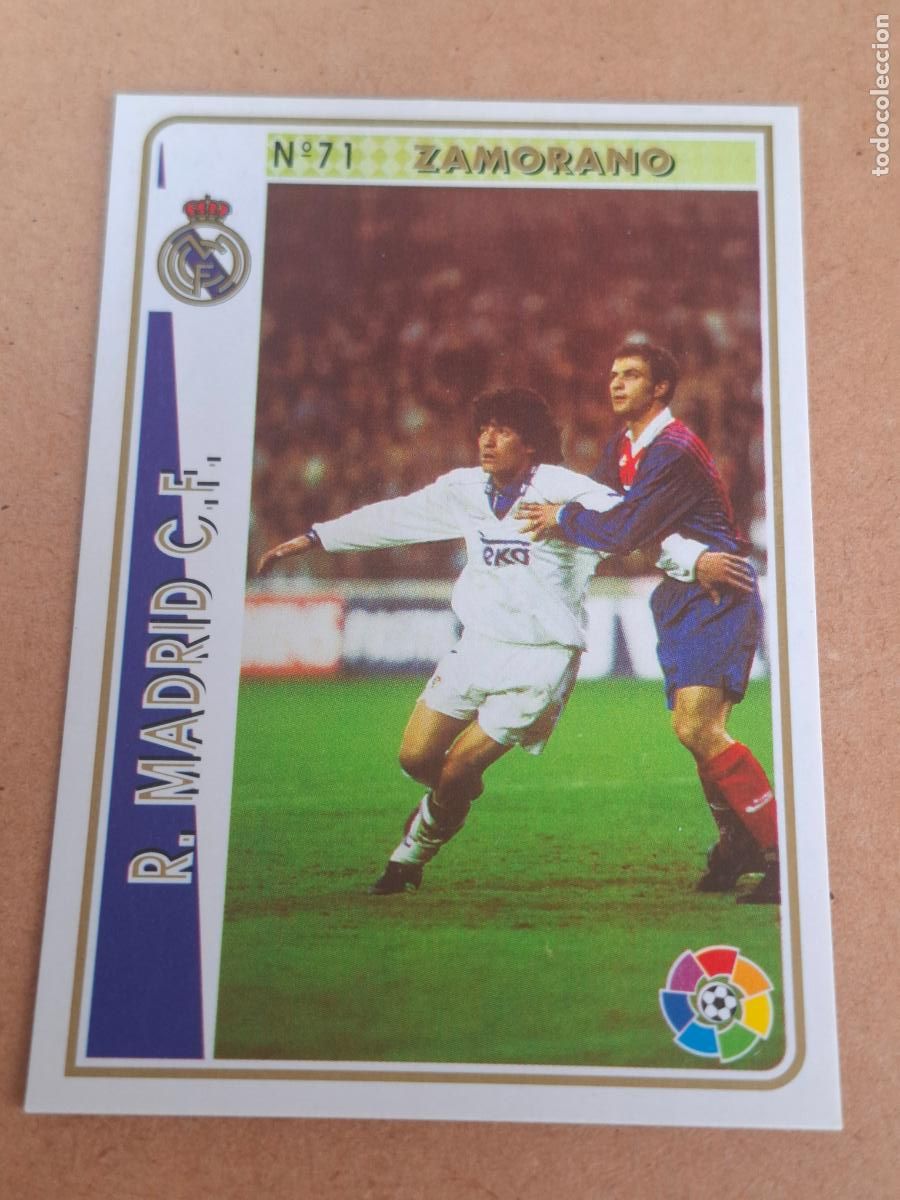 Cromos de f&uacute;tbol: MUNDICROMO 94 95 1994 1995 - 71 ZAMORANO - REAL MADRID