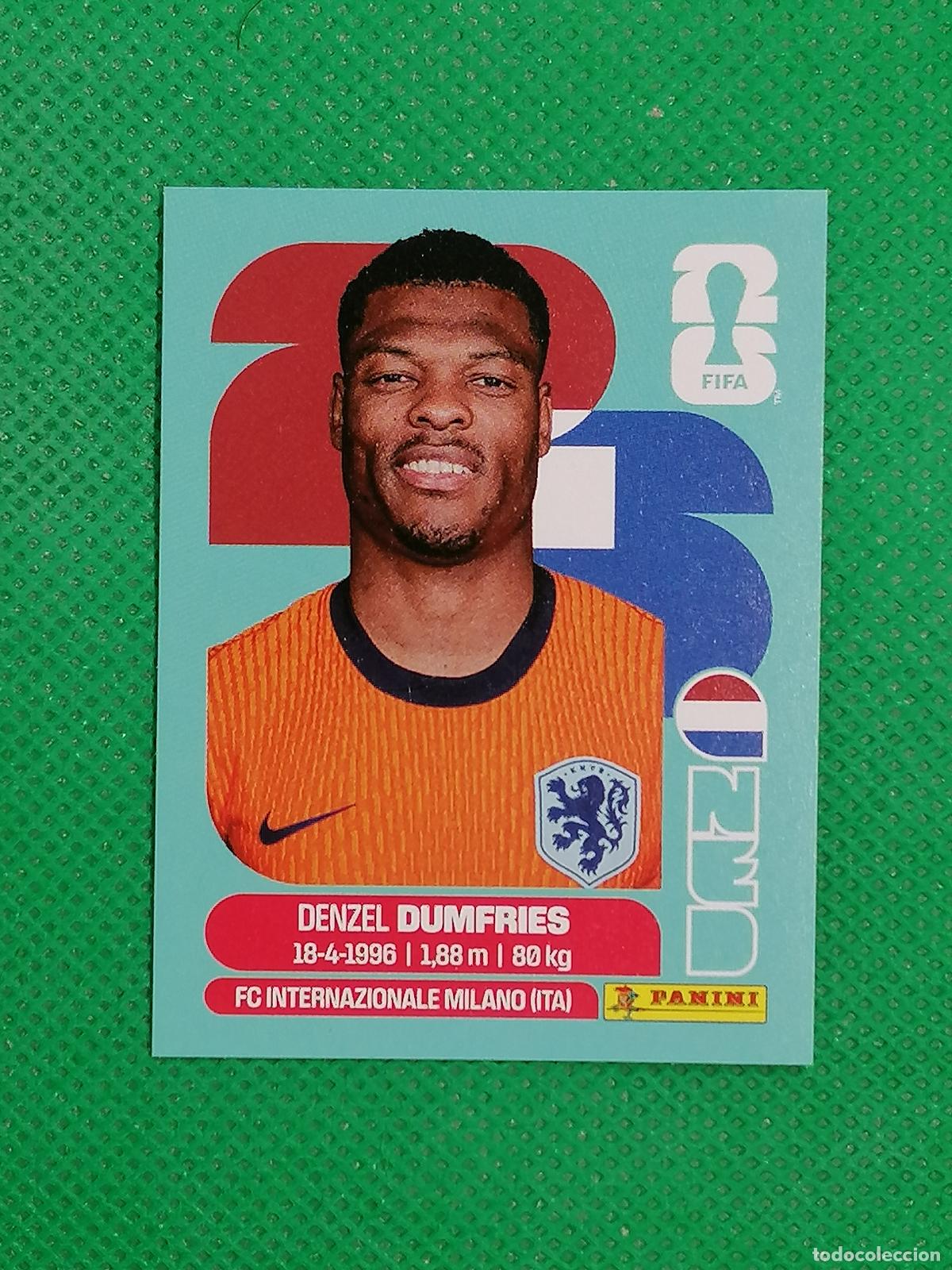 Cartes &agrave; collectionner de Football: NED 6 NED6 DENZEL DUMFRIES HOLANDA ⚽ PANINI FIFA MUNDIAL WORLD CUP 26 2026 STICKER ⚽