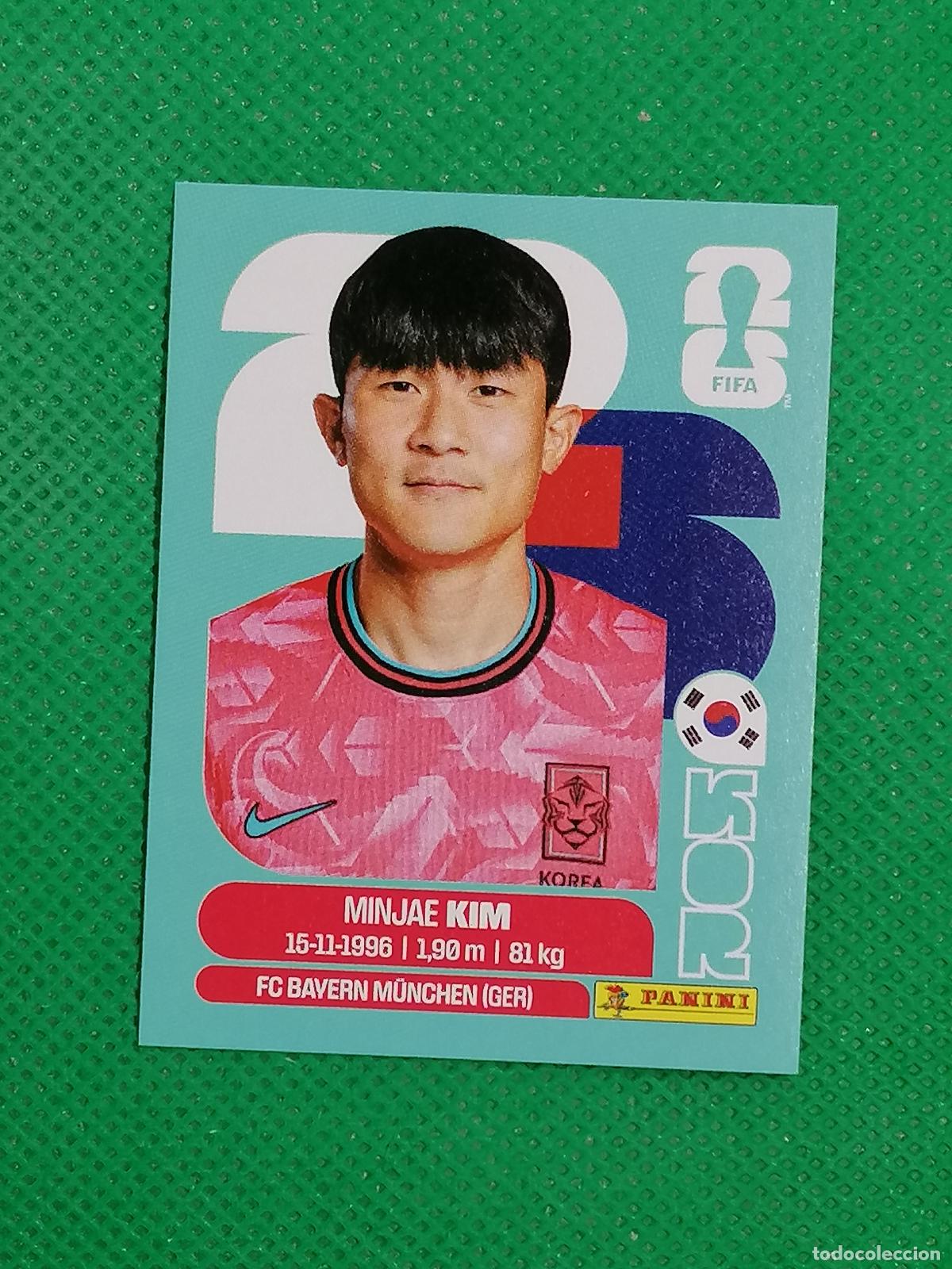 Cartes &agrave; collectionner de Football: KOR 4 KOR4 MINJAE KIM KOREA ⚽ PANINI FIFA MUNDIAL WORLD CUP 26 2026 STICKER ⚽