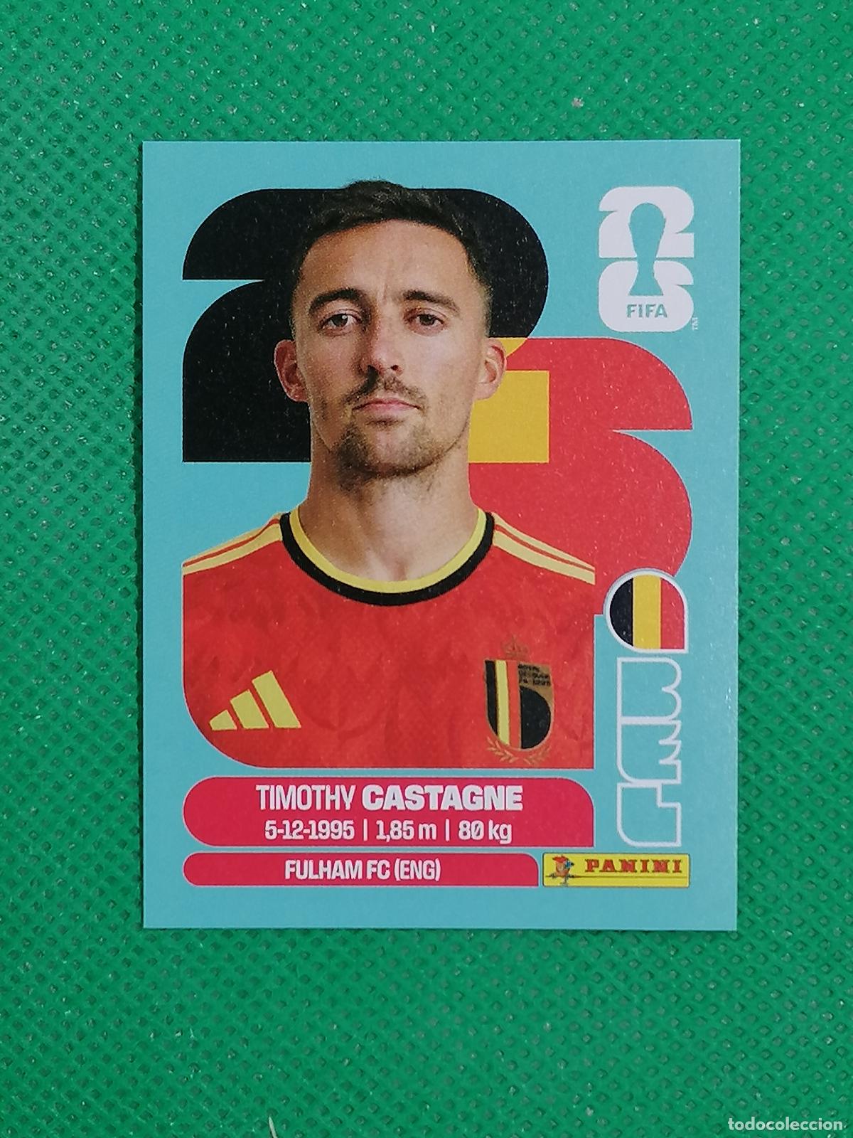 Cromos de f&uacute;tbol: BEL 4 BEL4 THIMOTHY CASTAGNE BELGICA ⚽ PANINI FIFA MUNDIAL WORLD CUP 26 2026 STICKER ⚽
