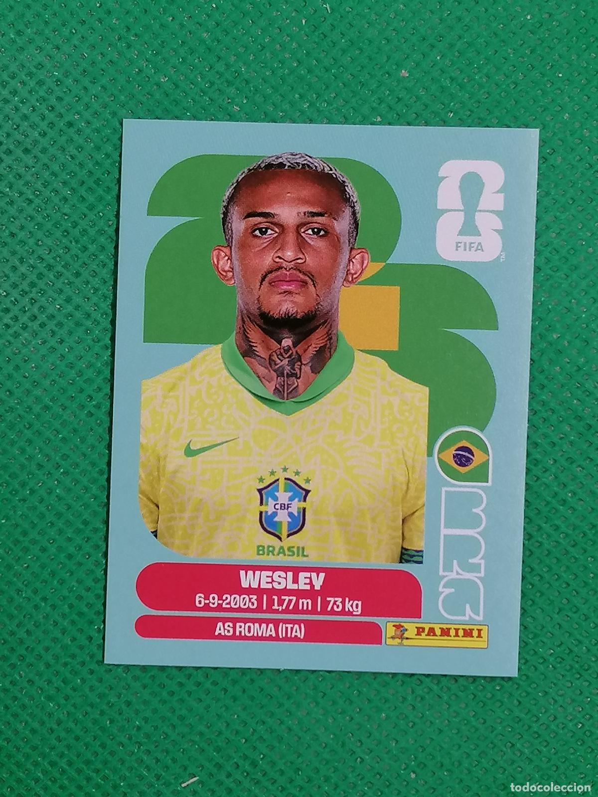 Cartes &agrave; collectionner de Football: BRA 8 BRA8 WESLEY BRASIL ⚽ PANINI FIFA MUNDIAL WORLD CUP 26 2026 STICKER ⚽