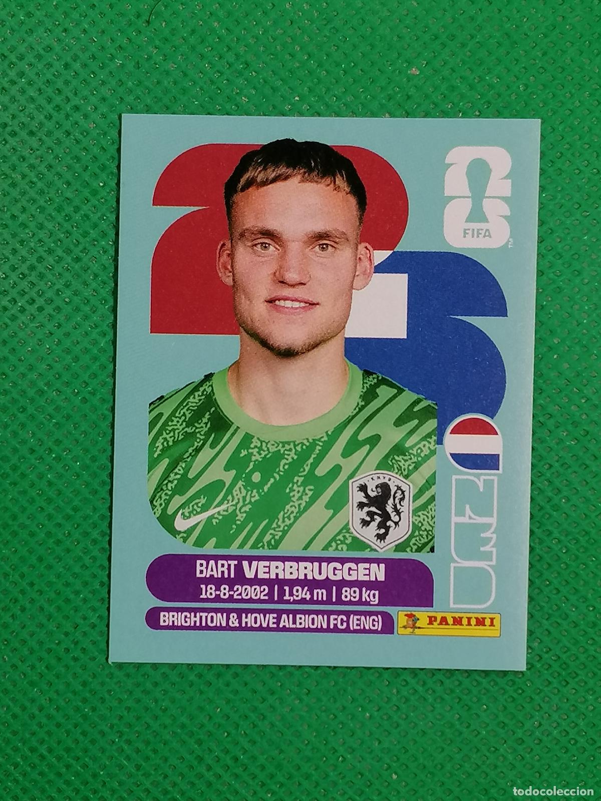 Football Stickers: NED 2 NED2 BART VERBRUGGEN HOLANDA ⚽ PANINI FIFA MUNDIAL WORLD CUP 26 2026 STICKER ⚽