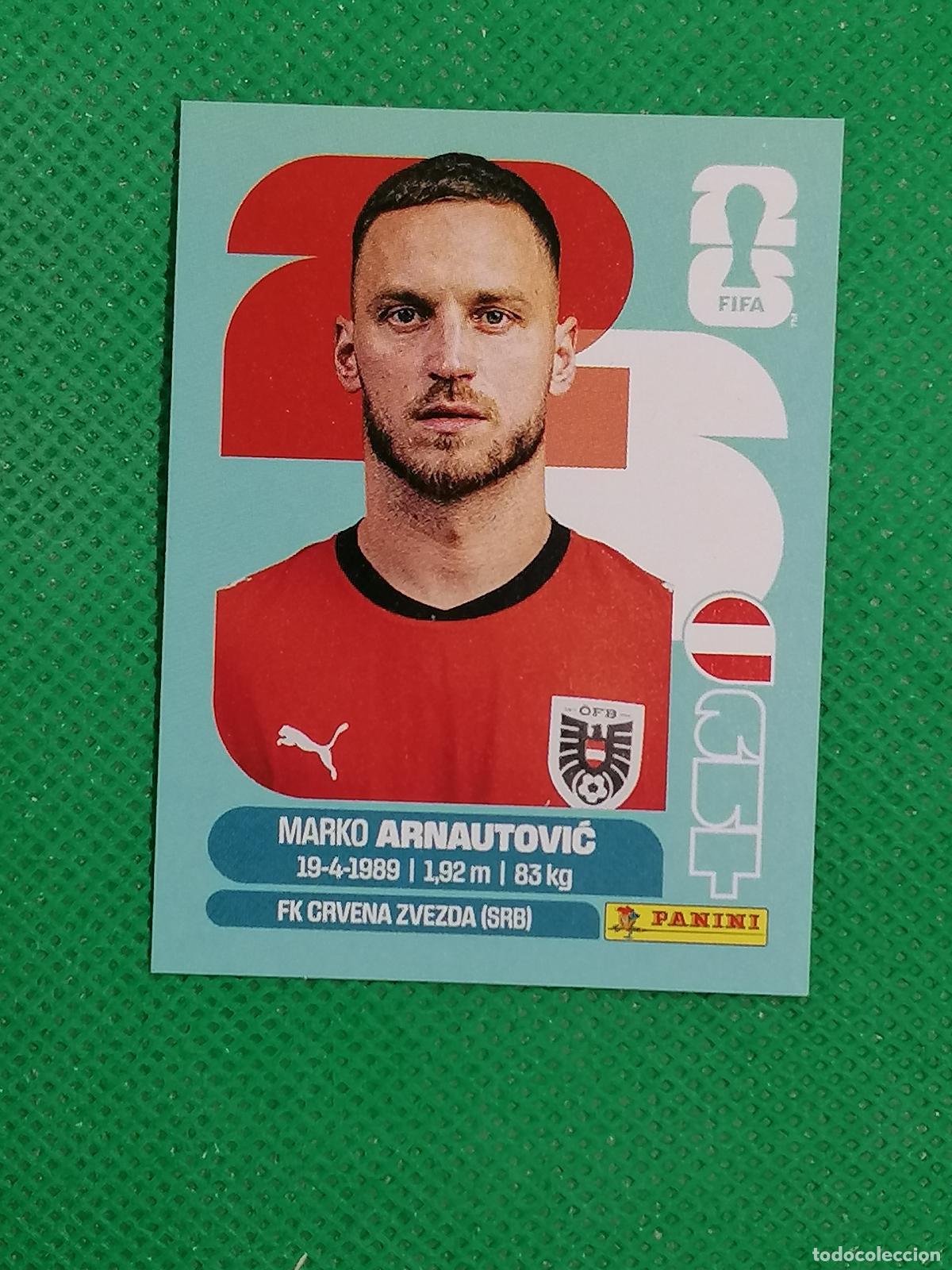 Football Stickers: AUT 20 AUT20 MARKO ARNAUTOVIC AUSTRIA ⚽ PANINI FIFA MUNDIAL WORLD CUP 26 2026 STICKER ⚽