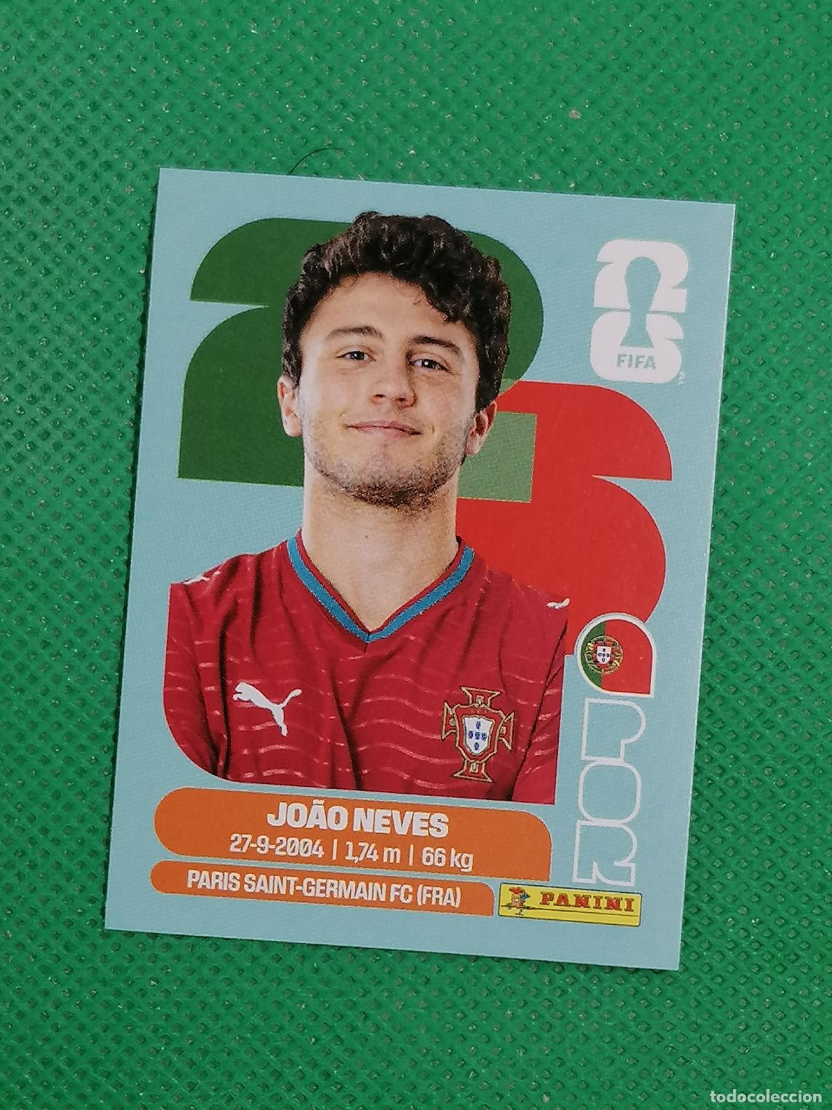 Football Stickers: POR 14 POR14 JOAO NEVES PORTUGAL ⚽ PANINI FIFA MUNDIAL WORLD CUP 26 2026 STICKER ⚽