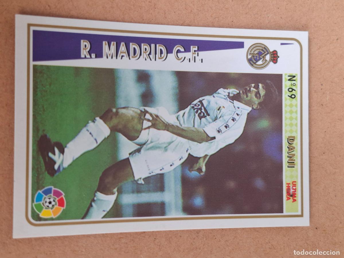 Football Stickers: MUNDICROMO 94 95 1994 1995 - UH &Uacute;LTIMA HORA 69 DANI - REAL MADRID