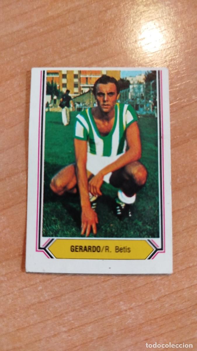 Cromos de f&uacute;tbol: LIGA ESPA&Ntilde;OLA 80/81 - REAL BETIS - GERARDO