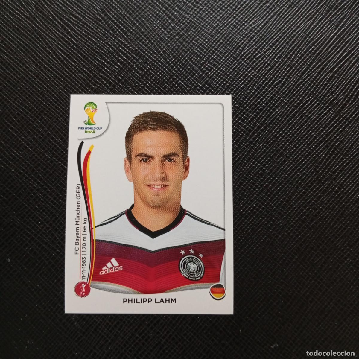Cromos de f&uacute;tbol: 491 PHILIPP LAHM ALEMANIA PANINI MUNDIAL BRASIL 2014 CROMO FUTBOL 14 - SIN PEGAR - CJ1