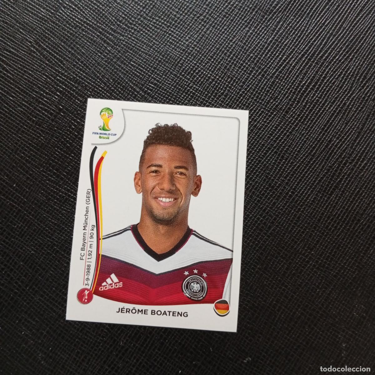 Cromos de f&uacute;tbol: 493 JEROME BOATENG ALEMANIA PANINI MUNDIAL BRASIL 2014 CROMO FUTBOL 14 - SIN PEGAR - CJ1