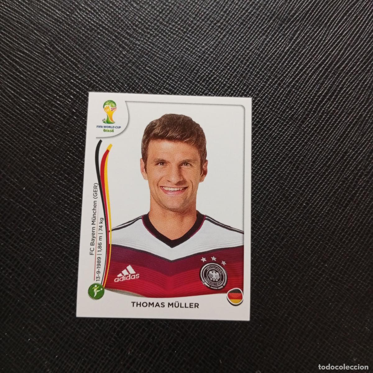 Cromos de f&uacute;tbol: 505 THOMAS MULLER ALEMANIA PANINI MUNDIAL BRASIL 2014 CROMO FUTBOL 14 - SIN PEGAR - CJ1