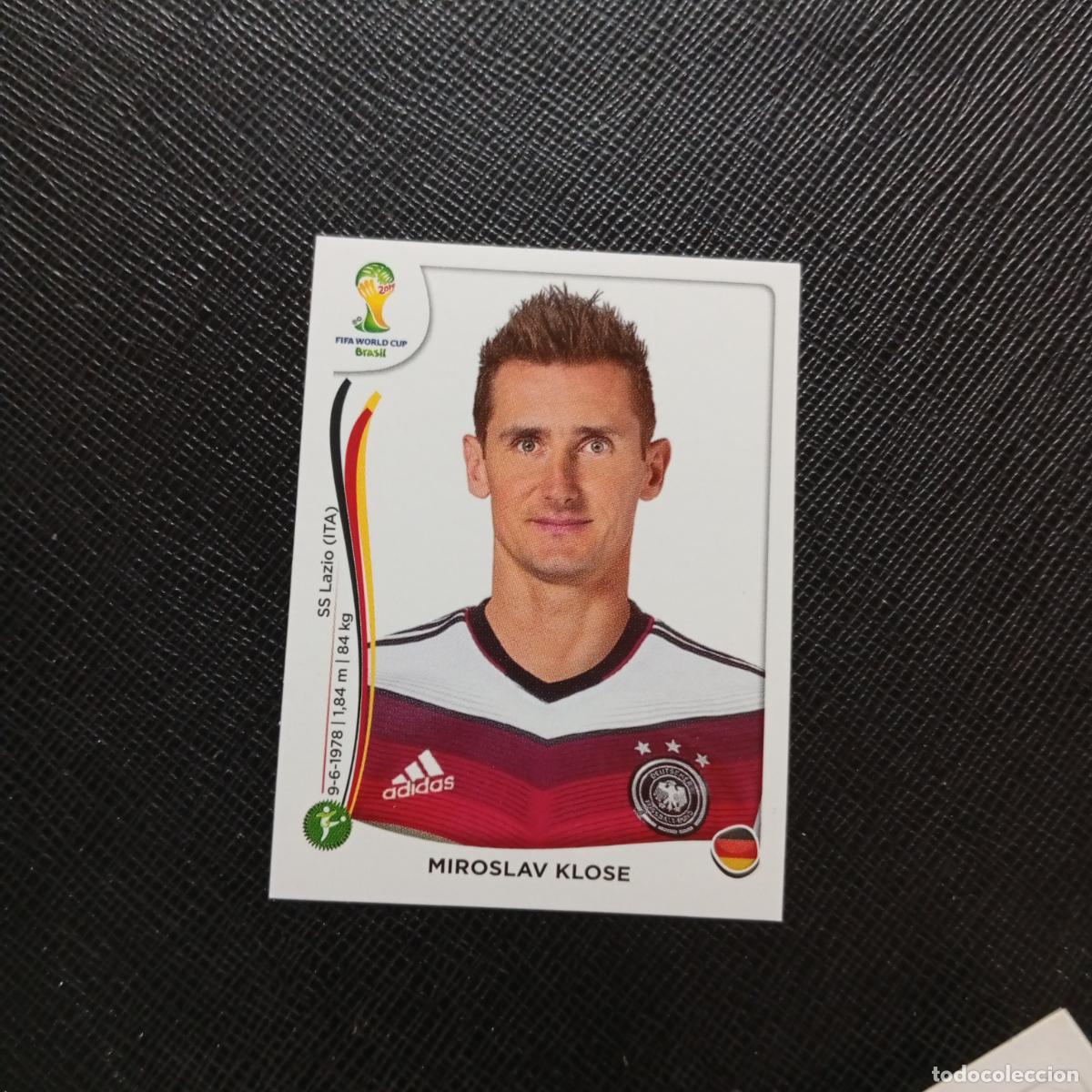 Cromos de f&uacute;tbol: 506 KLOSE ALEMANIA PANINI MUNDIAL BRASIL 2014 CROMO FUTBOL 14 - SIN PEGAR - CJ1