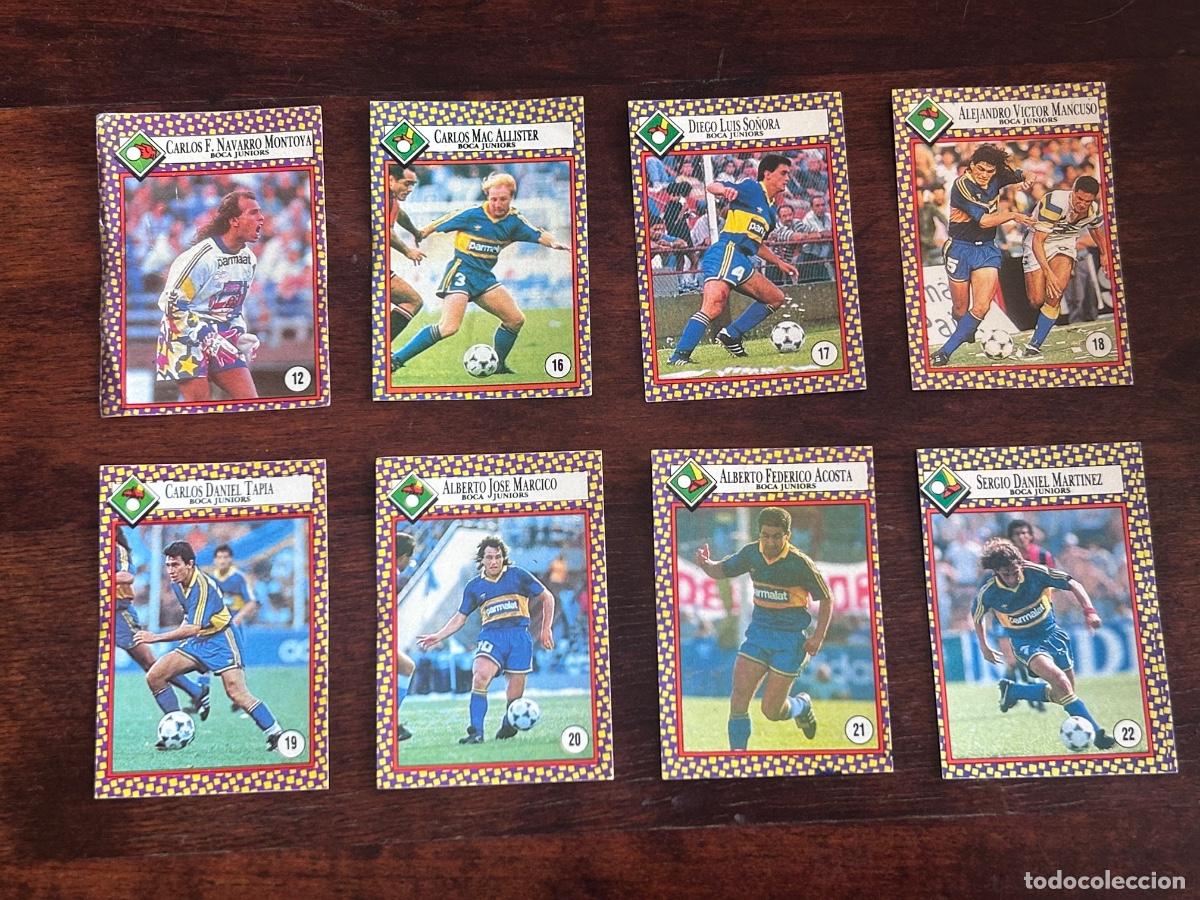 Football Stickers: LOTE 8 CROMOS BOCA JUNIORS 1993 Cromy Futbolmania