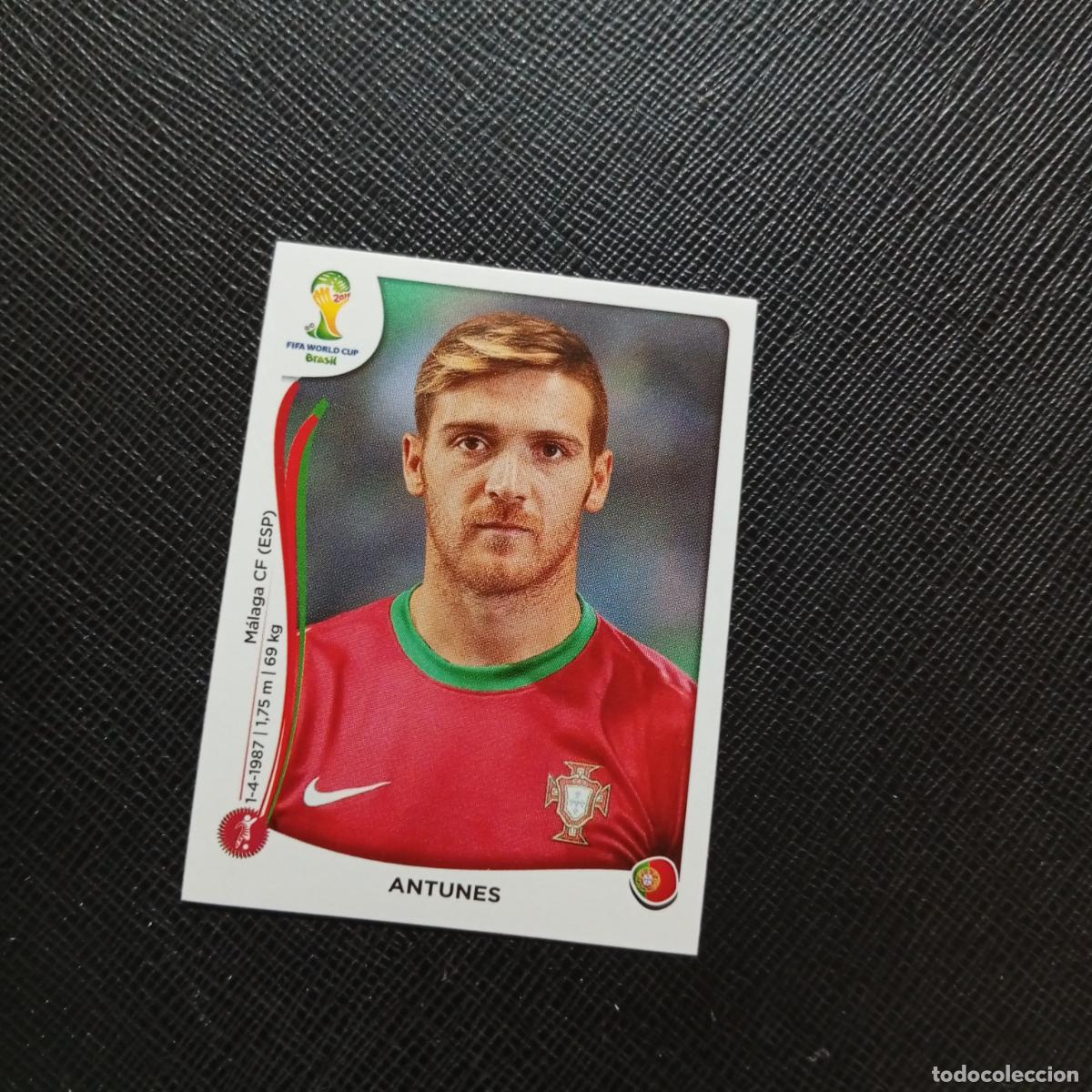 Football Stickers: 515 ANTUNES PORTUGAL PANINI MUNDIAL BRASIL 2014 CROMO FUTBOL 14 - SIN PEGAR - CJ1