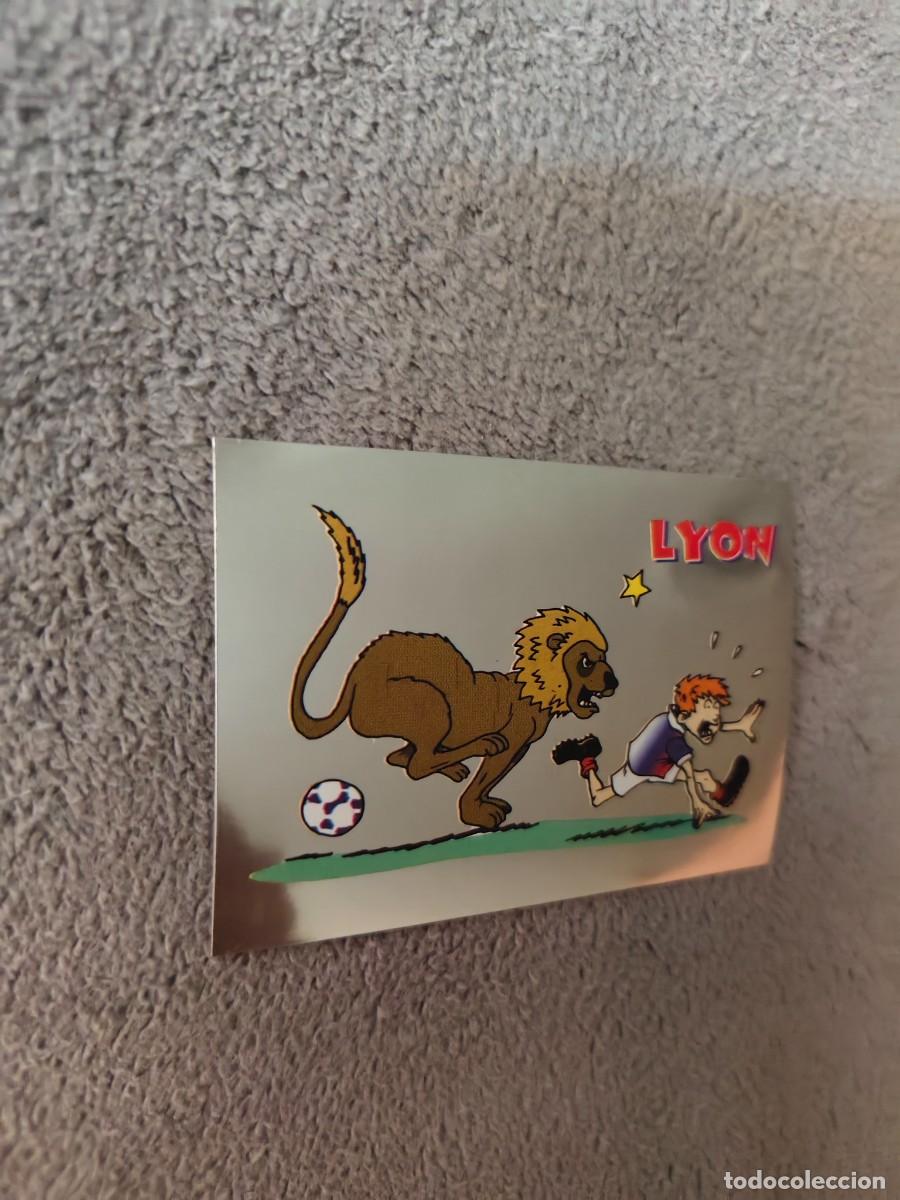 Football Stickers: 7 SUPERFOOT 98 99 LYON PRESENTATION DES CLUBS ESCUDO PANINI 1998 1999 LIGUE 1 FRANCIA AAK