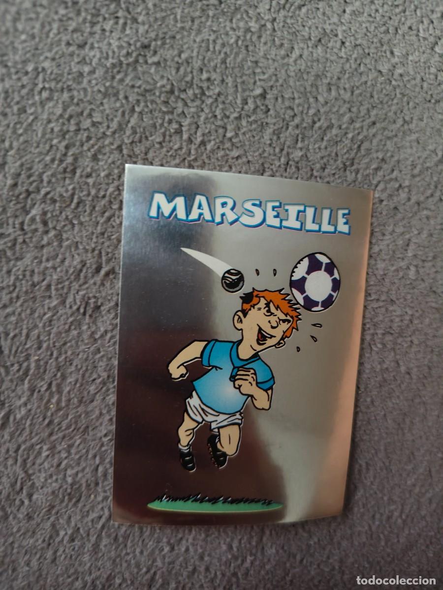 Football Stickers: 8 SUPERFOOT 98 99 OM MARSEILLE PRESENTATION DES CLUBS ESCUDO PANINI 1998 1999 LIGUE 1 FRANCIA AAK