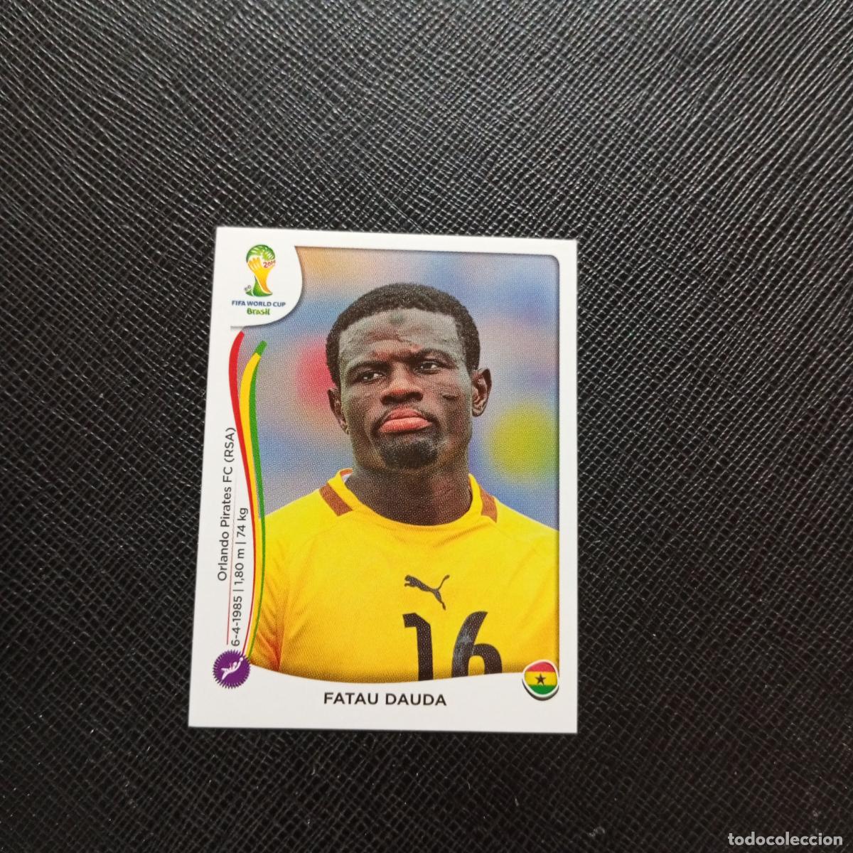 Cromos de f&uacute;tbol: 528 FATU DAUDA GHANA PANINI MUNDIAL BRASIL 2014 CROMO FUTBOL 14 - SIN PEGAR - CJ1