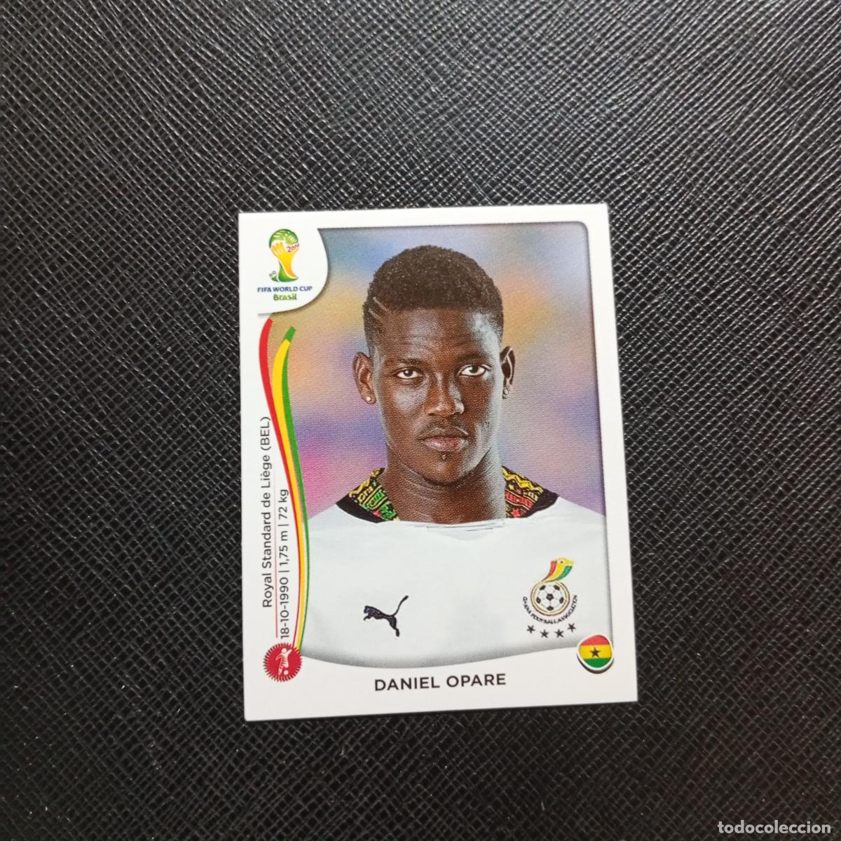 Cromos de f&uacute;tbol: 531 DANIEL OPARE GHANA PANINI MUNDIAL BRASIL 2014 CROMO FUTBOL 14 - SIN PEGAR - CJ1