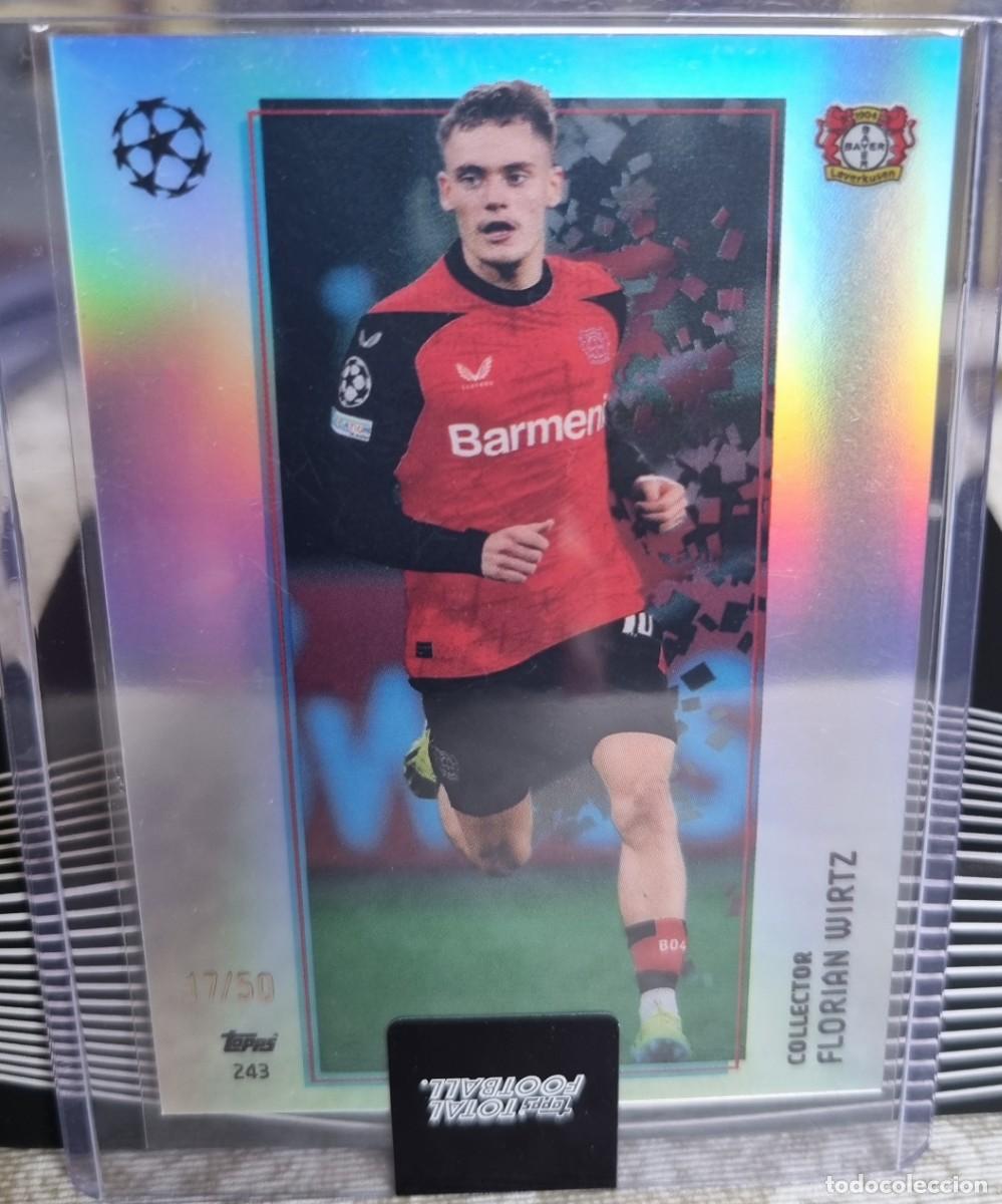 Football Stickers: WIRTZ /50 (Numerada) BAYER 04 LEVERKUSEN. Topps Total Football 2024 2025 24 25