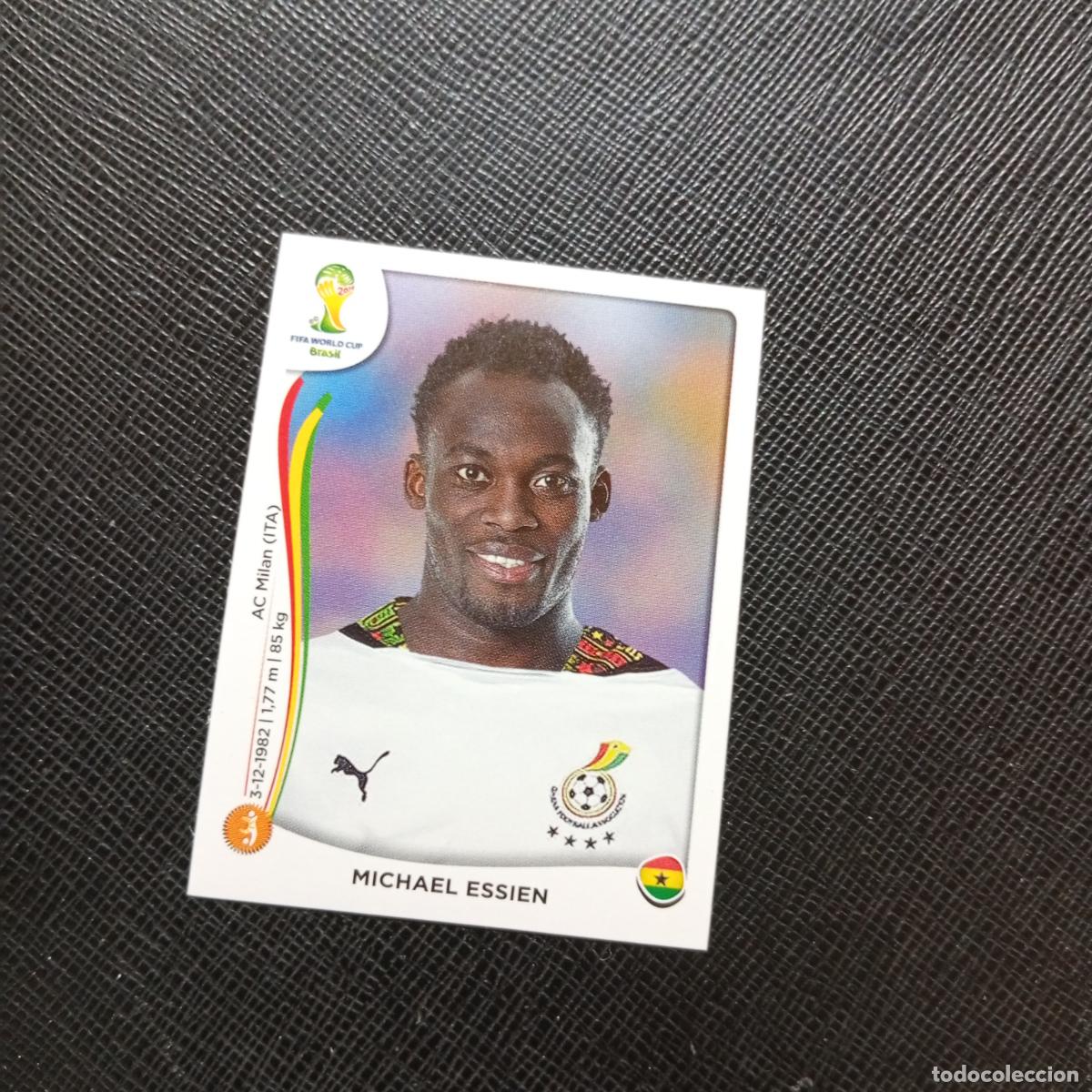 Cromos de f&uacute;tbol: 534 MICHAEL ESSIEN GHANA PANINI MUNDIAL BRASIL 2014 CROMO FUTBOL 14 - SIN PEGAR - CJ1