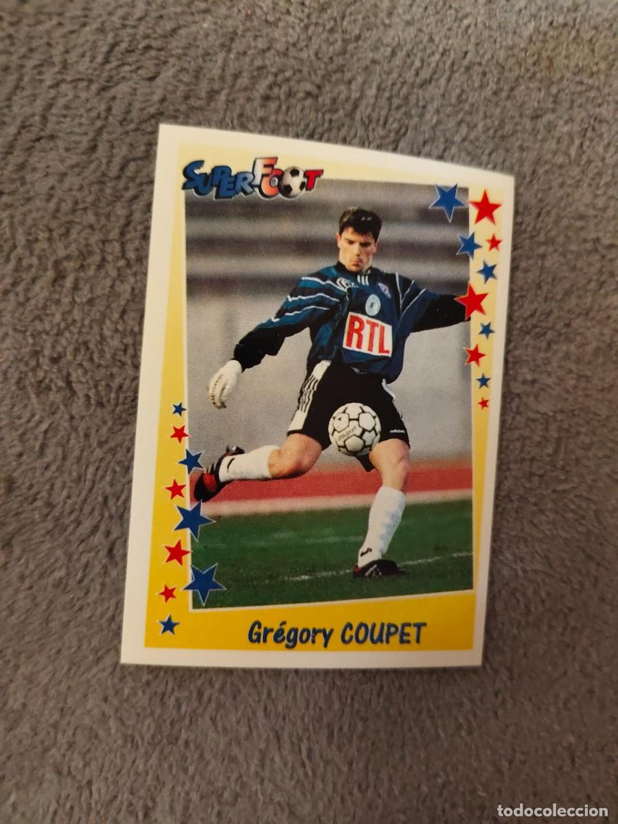 Cromos de f&uacute;tbol: 32 SUPERFOOT 98 99 GR&Eacute;GORY COUPET LES GARDIENS PANINI 1998 1999 LIGUE 1 FRANCIA AAK
